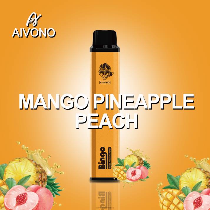 Aivono AIM BINGO 4000 mango piña durazno - 4286136 Aivono Vape Peru