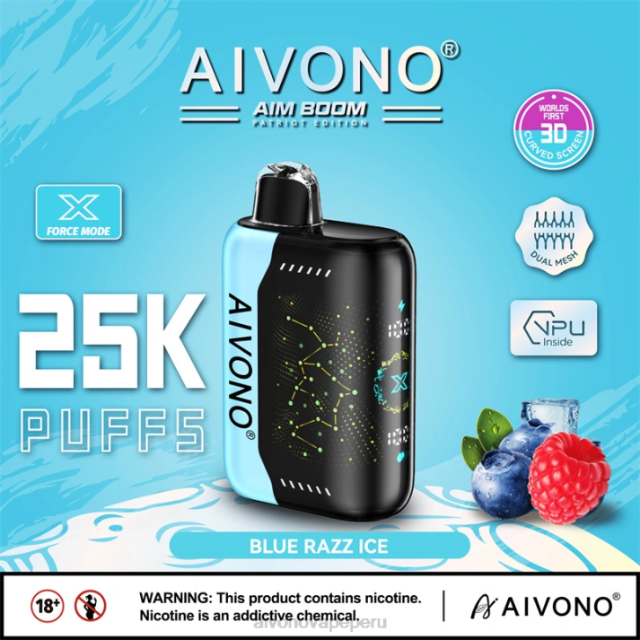 Aivono AIM BOOM 25000 hielo azul - 4286345 Aivono Vape
