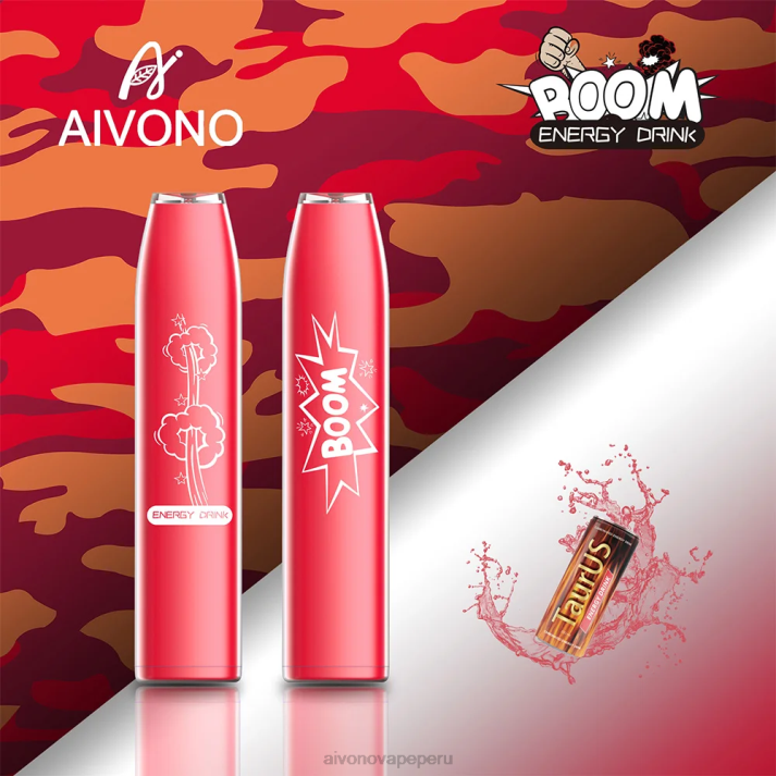 Aivono AIM BOOM 600 bebida energética - 4286358 Aivono Vape Peru