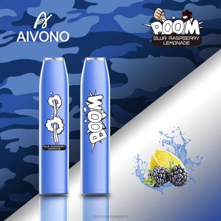 Aivono AIM BOOM 600 limonada de frambuesa azul - 4286355 Aivono Vape Peru