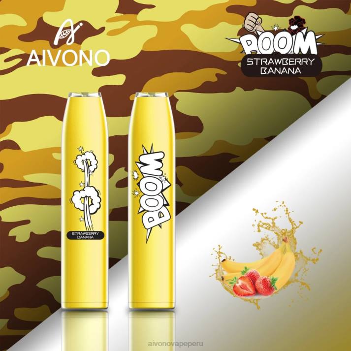 Aivono AIM BOOM 600 plátano fresa - 4286363 Aivono Vape