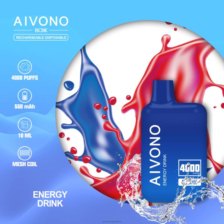 Aivono AIM BOXX 4000 bebida energética - 4286225 Aivono Vape