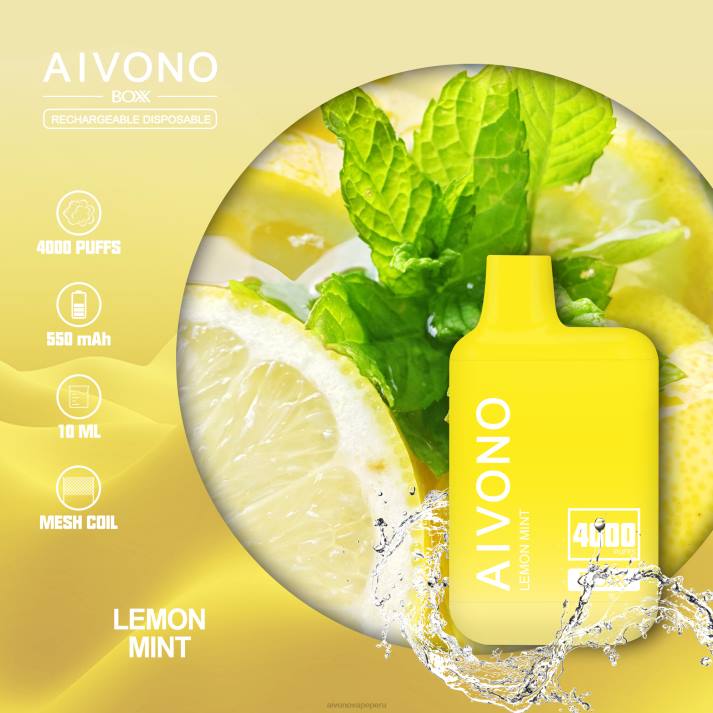 Aivono AIM BOXX 4000 menta limon - 4286230 Aivono Peru