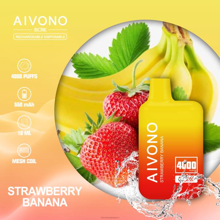 Aivono AIM BOXX 4000 plátano fresa - 4286231 Aivono Vape
