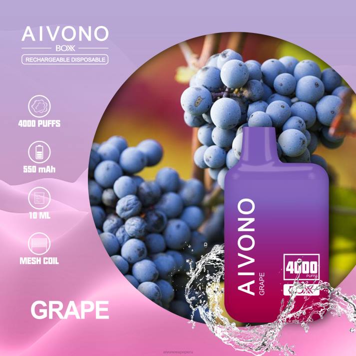 Aivono AIM BOXX 4000 uva - 4286213 Aivono Vape