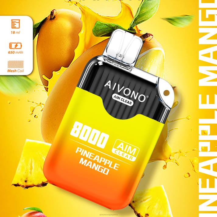 Aivono AIM CLEAR 8000 mango de piña - 4286209 Aivono Peru