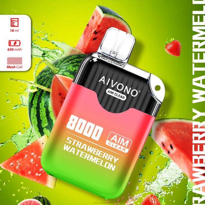 Aivono AIM CLEAR 8000 sandia fresa - 4286208 Aivono Vape Peru