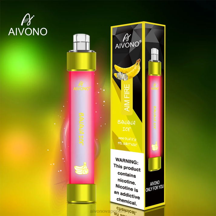 Aivono AIM FIRE 1000 hielo de plátano - 4286324 Aivono Vape