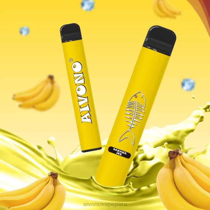 Aivono AIM FISHBONE 600 hielo de plátano - 4286276 Aivono Vape