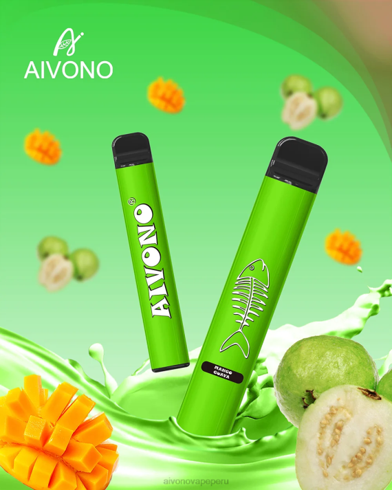 Aivono AIM FISHBONE 600 mango guayaba - 4286283 Aivono Vape Peru
