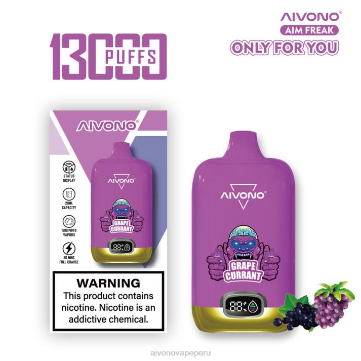 Aivono AIM FREAK 13000 grosella de uva - 4286251 Aivono Peru