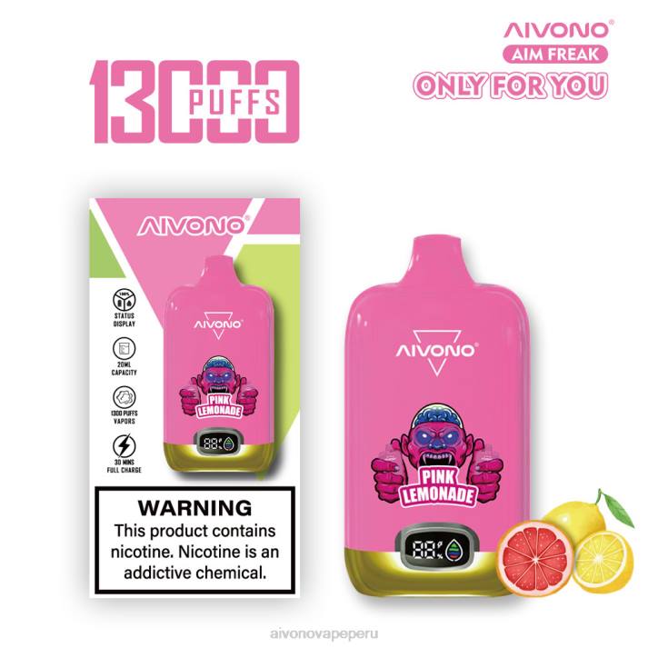 Aivono AIM FREAK 13000 limonada rosa - 4286249 Aivono Vape
