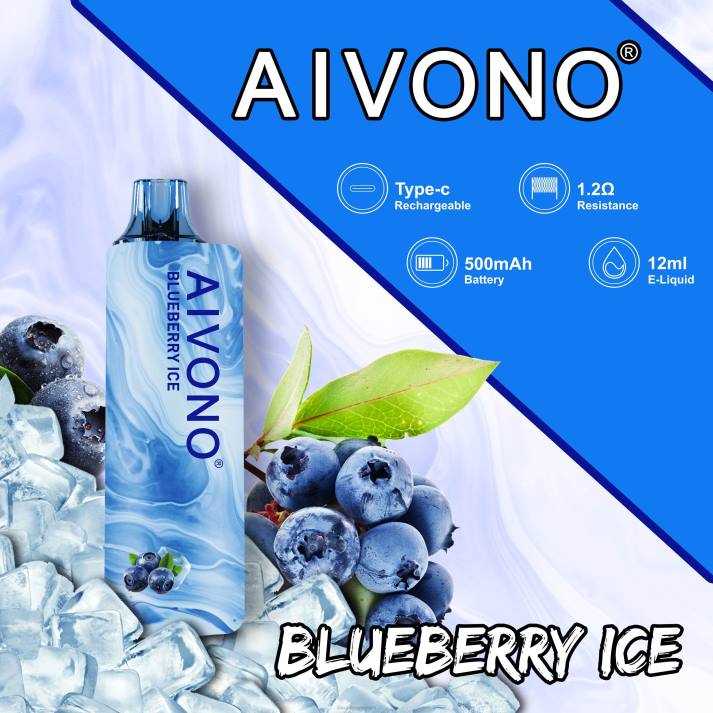 Aivono AIM GUN 7000 hielo de arándanos - 4286104 Aivono Peru