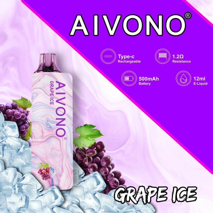 Aivono AIM GUN 7000 hielo de uva - 4286102 Aivono Vape