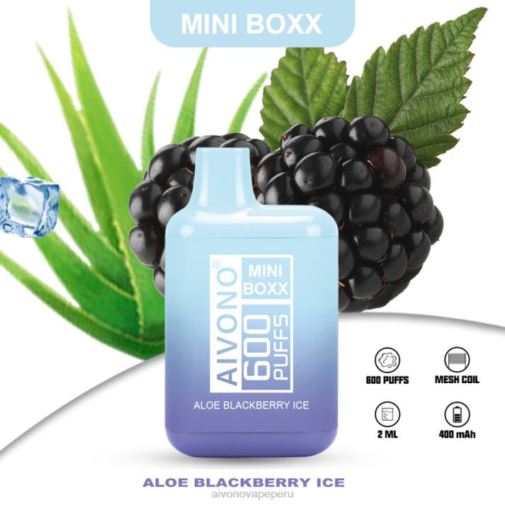 Aivono AIM MINI BOXX 600 hielo actual de aloe - 4286240 Aivono Vape