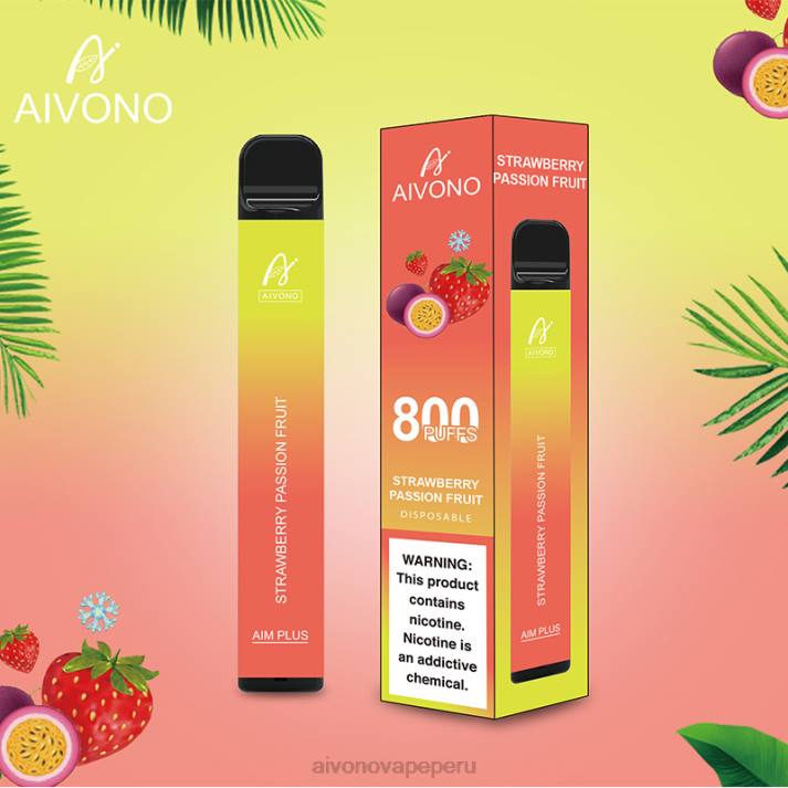 Aivono AIM PLUS 800 fruta de la pasión fresa - 4286195 Aivono Vape