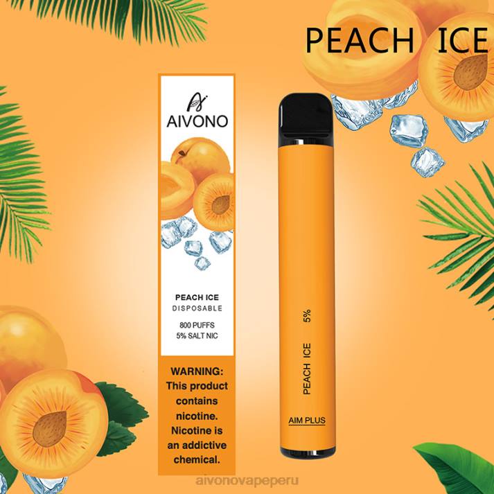 Aivono AIM PLUS 800 hielo de durazno - 4286190 Aivono Vape Peru