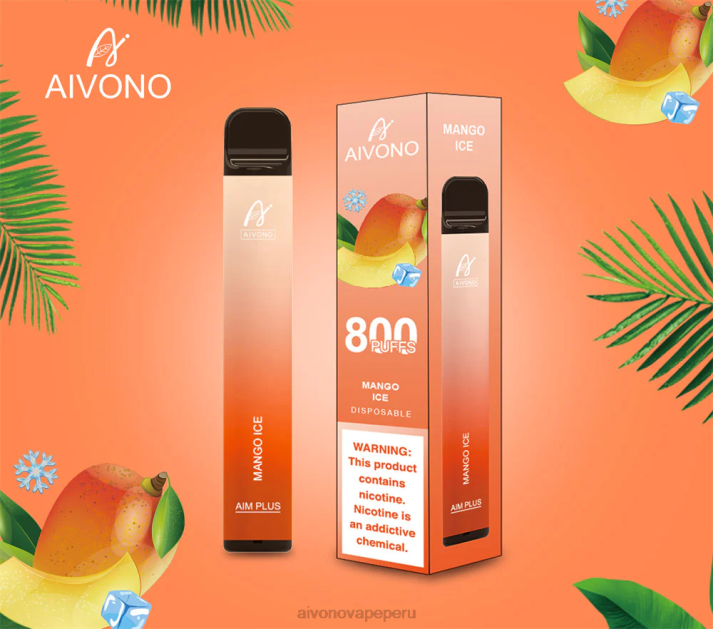 Aivono AIM PLUS 800 hielo de mango - 4286184 Aivono Vape Peru