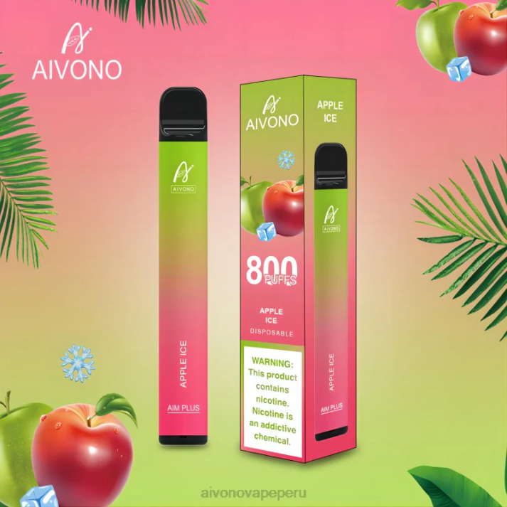 Aivono AIM PLUS 800 hielo de manzana - 4286170 Aivono Peru