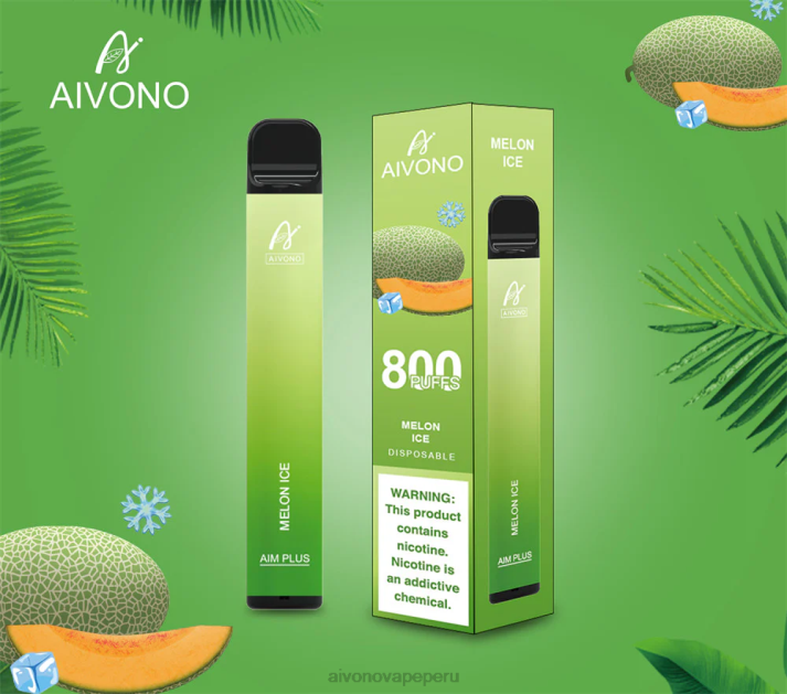 Aivono AIM PLUS 800 hielo de melón - 4286187 Aivono Vape Peru