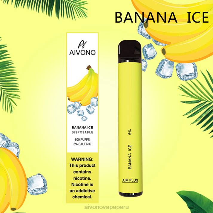 Aivono AIM PLUS 800 hielo de plátano - 4286171 Aivono Vape