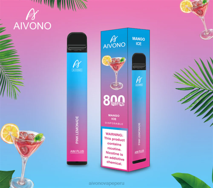 Aivono AIM PLUS 800 limonada rosa - 4286191 Aivono Peru