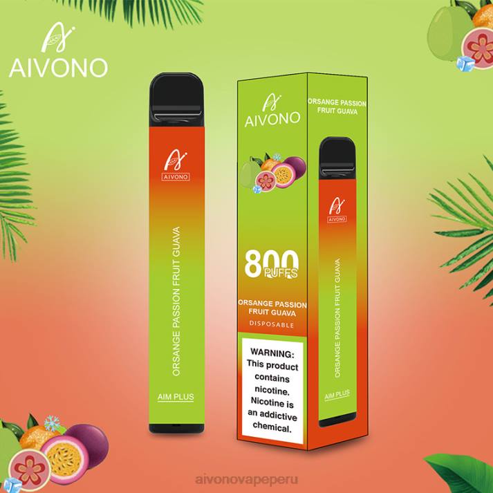 Aivono AIM PLUS 800 naranja maracuyá guayaba - 4286189 Aivono Vape