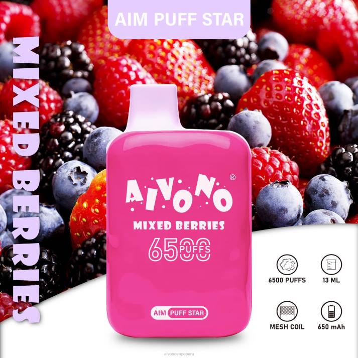 Aivono AIM PUFF STAR 6500 bayas mixtas - 4286290 Aivono Peru
