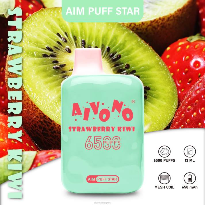 Aivono AIM PUFF STAR 6500 kiwi fresa - 4286294 Aivono Vape