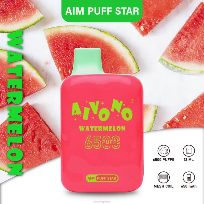 Aivono AIM PUFF STAR 6500 sandía - 4286291 Aivono Vape