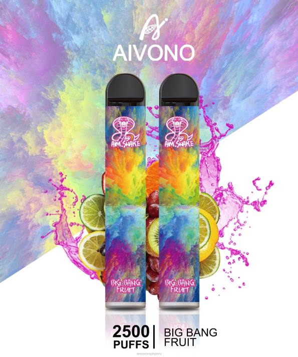 Aivono AIM SNAKE 2500 fruta del big bang - 4286322 Aivono Vape Peru