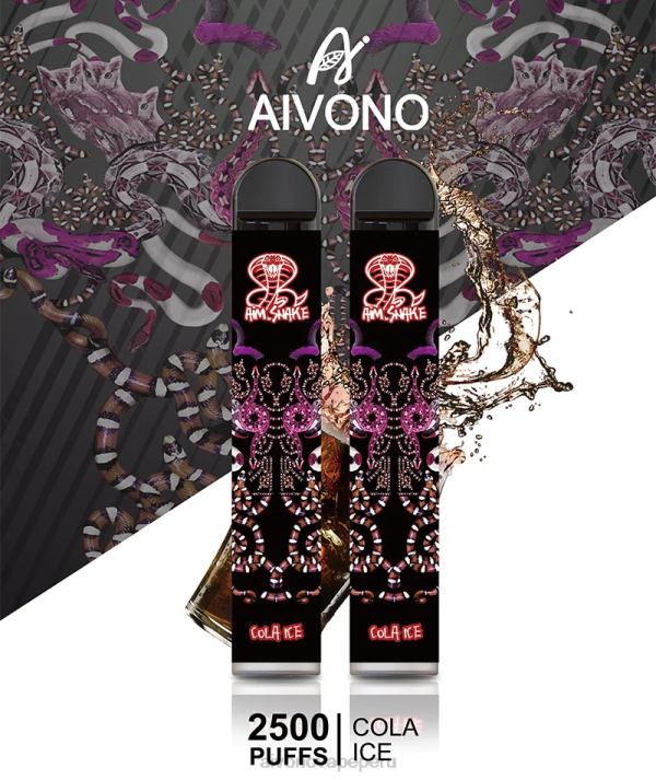 Aivono AIM SNAKE 2500 hielo de cola - 4286301 Aivono Vape Peru