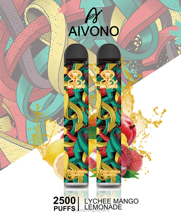 Aivono AIM SNAKE 2500 limonada de lichi y mango - 4286308 Aivono Peru