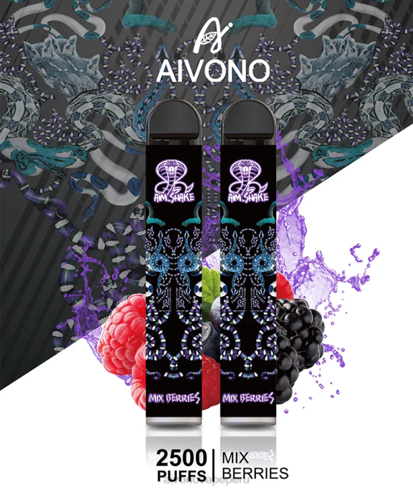 Aivono AIM SNAKE 2500 mezclar bayas - 4286312 Aivono Vape