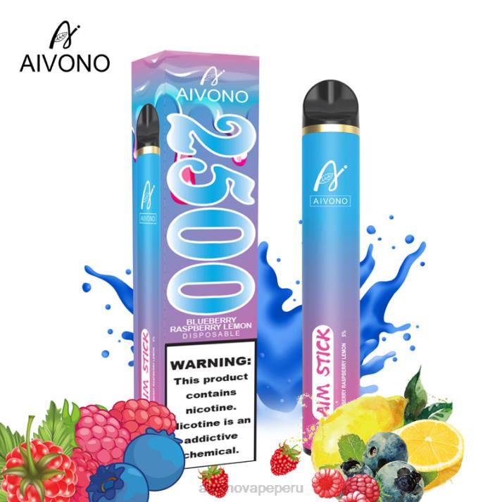 Aivono AIM STICK 2500 arándano frambuesa limón - 4286154 Aivono Vape Peru