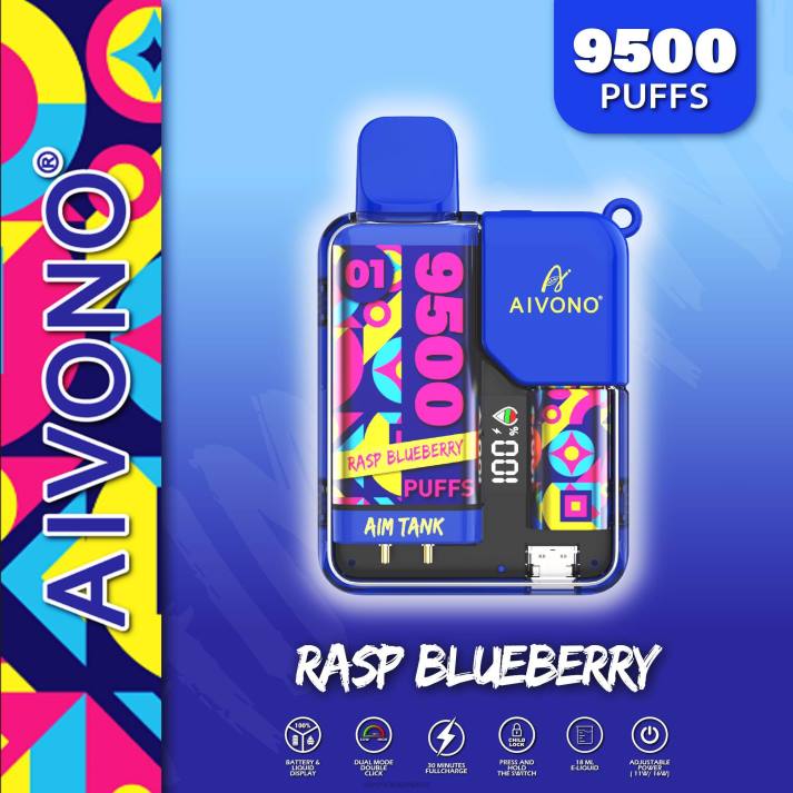 Aivono AIM TANK 9500 frambuesa arándano - 428633 Aivono Vape