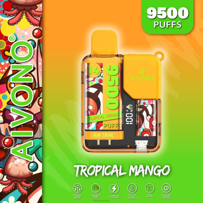 Aivono AIM TANK 9500 mango tropical - 428639 Aivono Vape