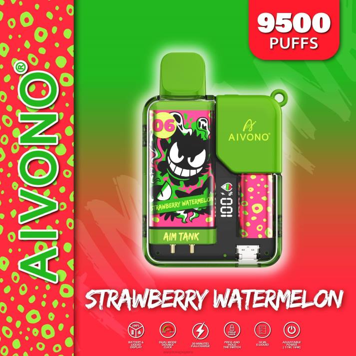 Aivono AIM TANK 9500 sandia fresa - 428646 Aivono Vape Peru