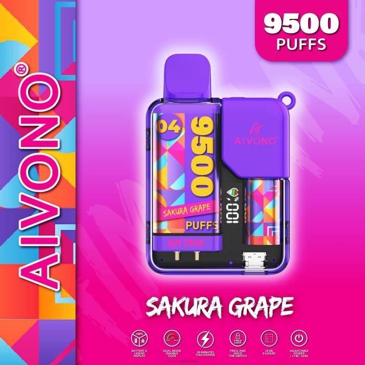 Aivono AIM TANK 9500 uva sakura - 428636 Aivono Vape