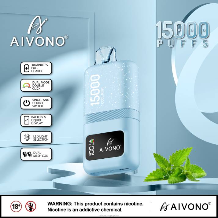 Aivono AIM magic 15000 menta fresca - 428662 Aivono Peru