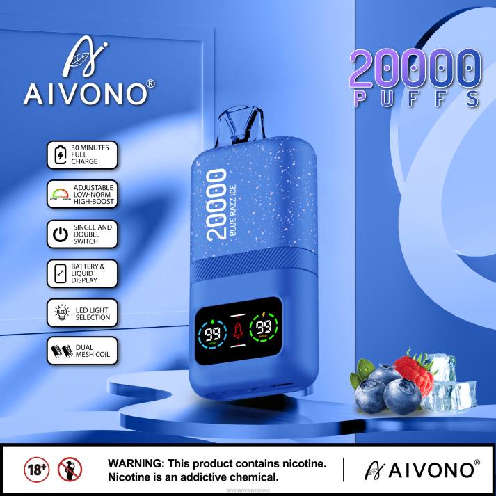 Aivono AIM magic 20000 hielo azul - 428679 Aivono Vape Peru