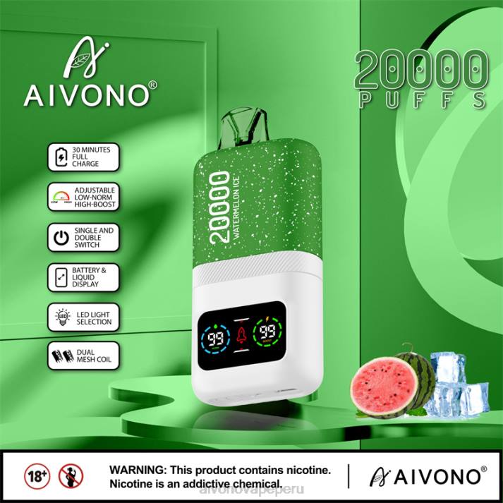 Aivono AIM magic 20000 hielo de sandia - 428675 Aivono Vape