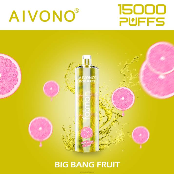 Aivono FATMAN 15000 fruta del big bang - 428616 Aivono Vape Peru