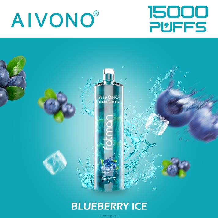 Aivono FATMAN 15000 hielo de arándanos - 428614 Aivono Peru