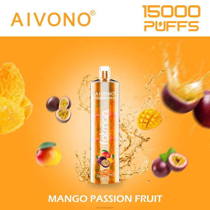 Aivono FATMAN 15000 mango maracuyá - 428619 Aivono Vape Peru