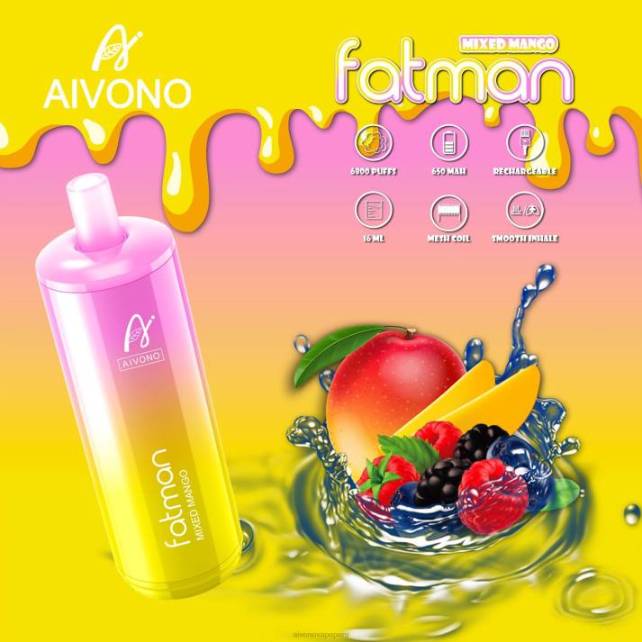 Aivono FATMAN 6800 mango mixto - 428626 Aivono Peru