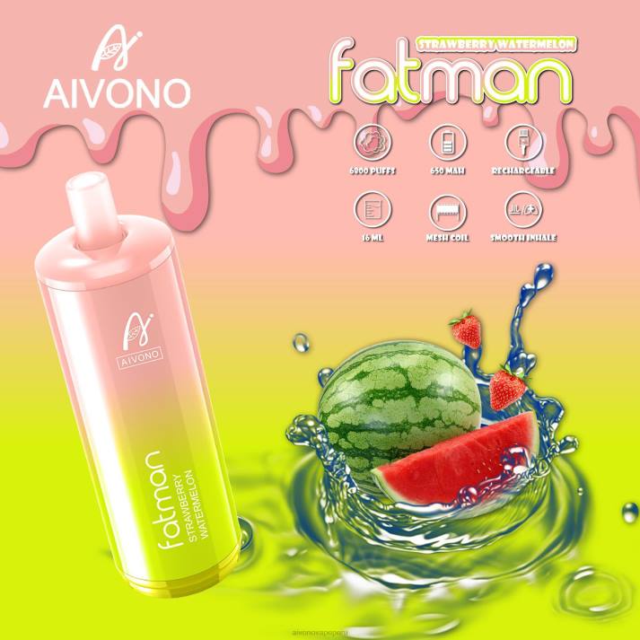 Aivono FATMAN 6800 sandia fresa - 428630 Aivono Vape