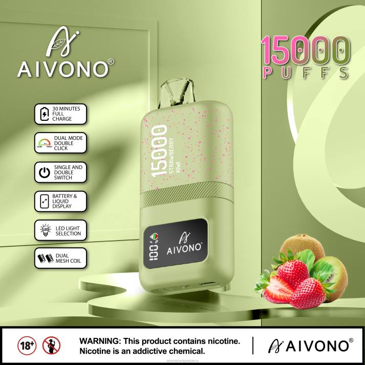 Aivono AIM magic 15000 kiwi fresa - 428663 Aivono Vape