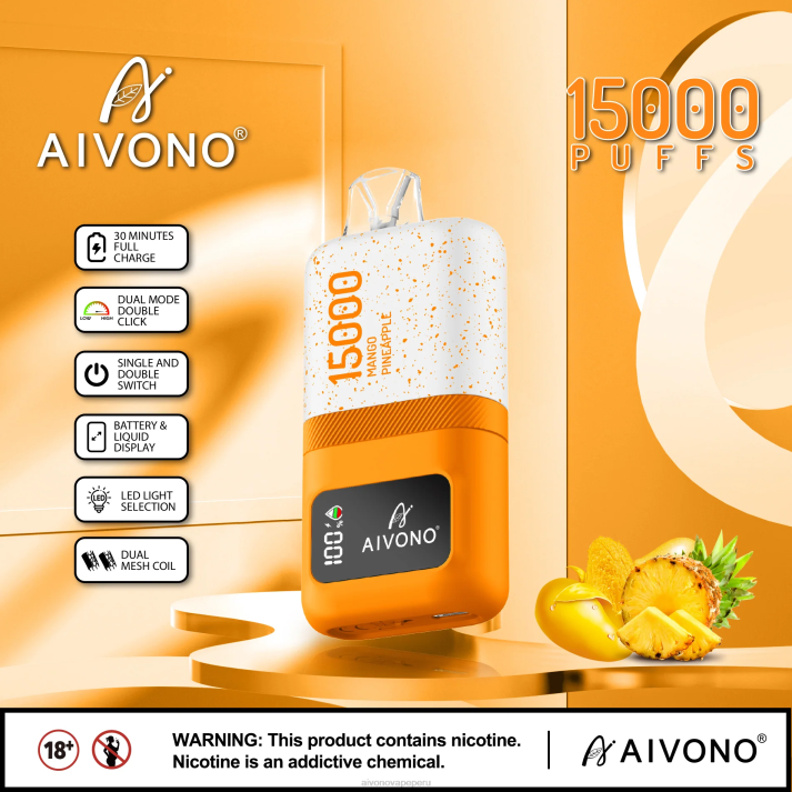 Aivono AIM magic 15000 mango piña - 428669 Aivono Vape