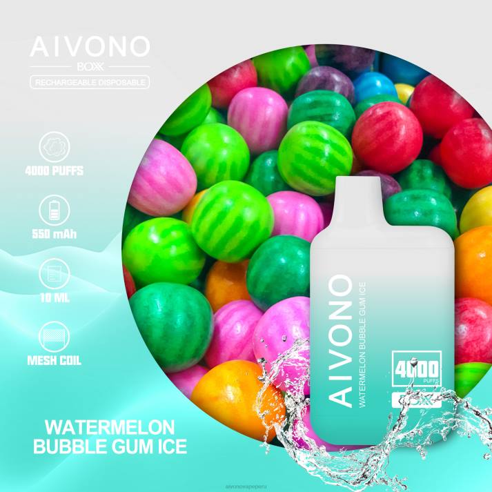 Aivono AIM BOXX 4000 sandía chicle hielo - 4286227 Aivono Peru